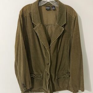 Corduroy blazer